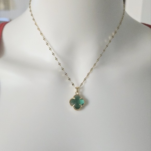 Luxury Style Set 18K gold plated Stainless steel earrings/ necklace Intensity - Picture 8 of 8